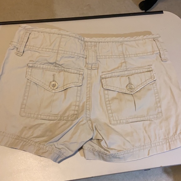 Beige Cargo Shorts - Picture 3 of 3